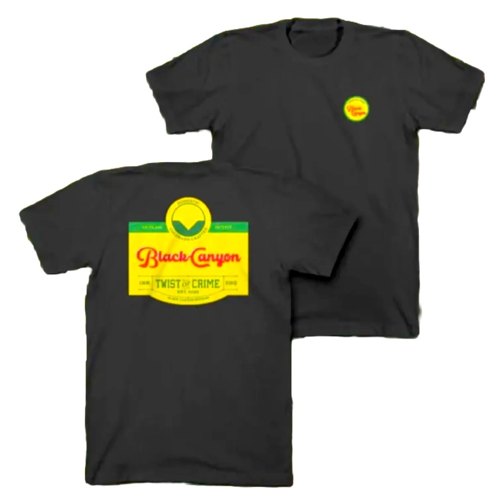 Large Black Canyon Systems BCS Twist Of Crime Shirt Not fog WRMFZY Supdef Crye